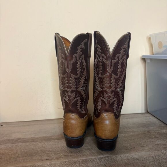 1883 by Lucchese two-tone western cowboy boots men’s size 9 2E wide main image 5